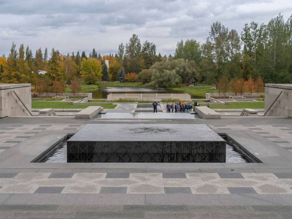 Aquatic Construction for Aga Khen Garden in Alberta