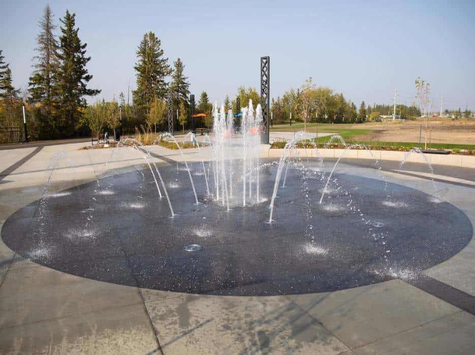 Design et plan aquatique - Fontaine Capstone