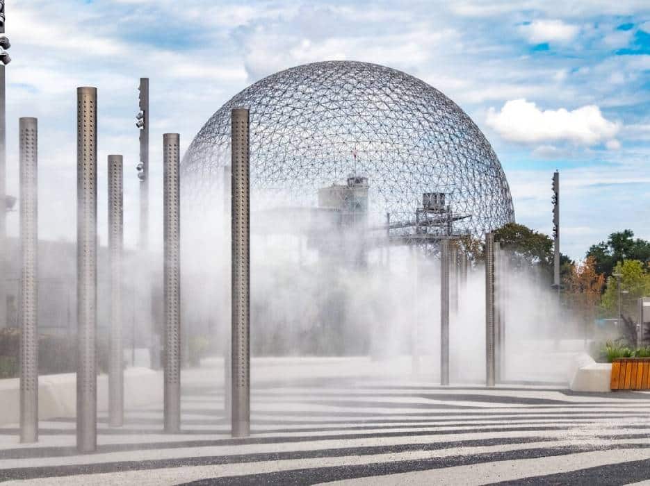 Design et plan aquatique - Parc Jean-Drapeau